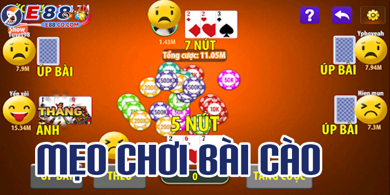 Mẹo chơi bài cào đỉnh cao từ cao thủ